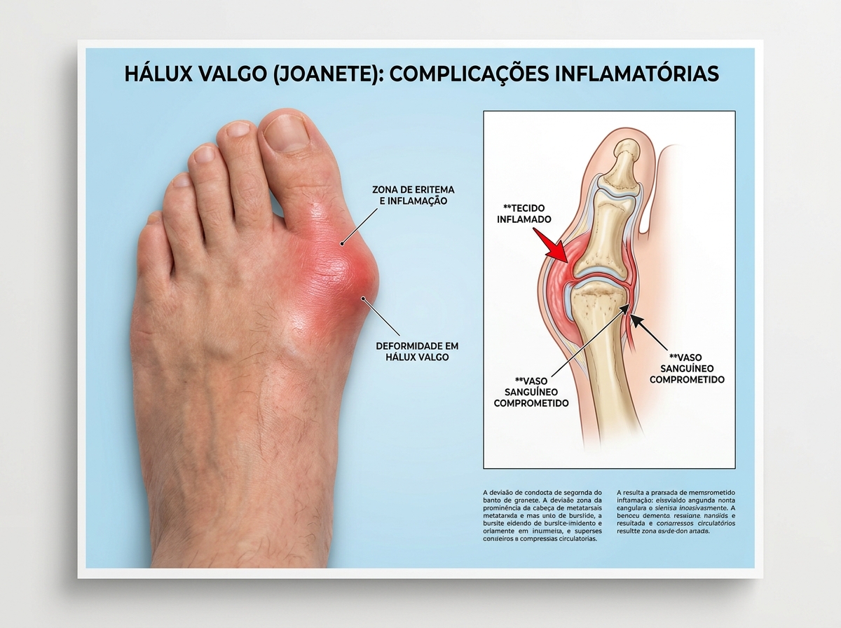 Hálux Valgo — Complicações Inflamatórias